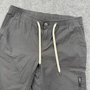Vuori RipStop Large Pants Charcoal Gray Cargo Jogger Style VW401 Men's